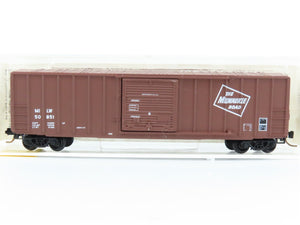 N Scale Micro-Trains MTL 25310 MILW Milwaukee Road 50' Rib Side Boxcar #50851