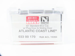 N Scale Micro-Trains MTL 03300170 ACL Atlantic Coast Line 50' Boxcar #15394