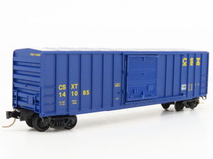 N Scale Micro-Trains MTL 25550/3 CSX Railway 50' Rib Side Boxcar #141085