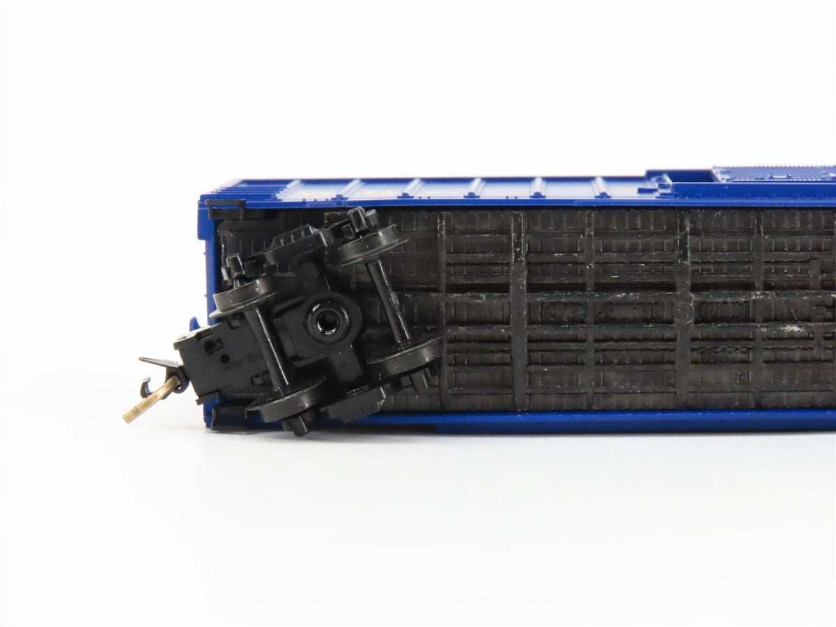 N Scale Micro-Trains MTL 25550/3 CSX Railway 50&#39; Rib Side Boxcar #141085