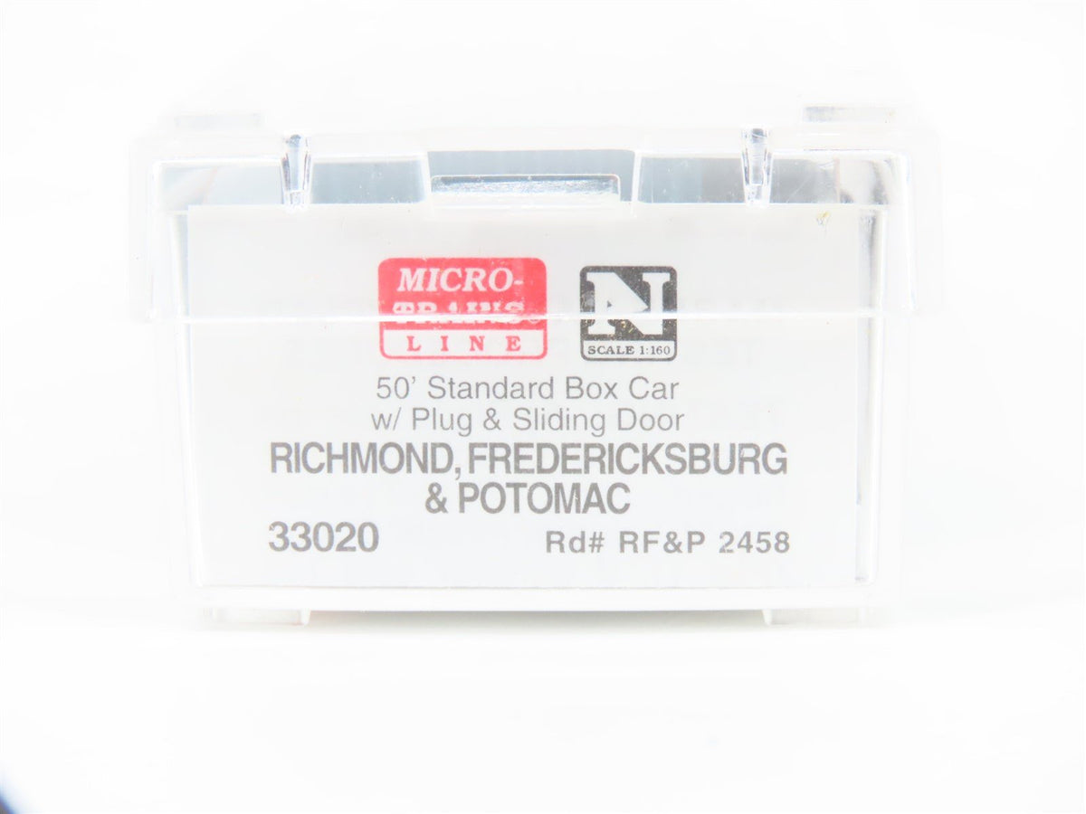 N Scale Micro-Trains MTL 33020 RF&amp;P Railway 50&#39; Standard Boxcar #2458