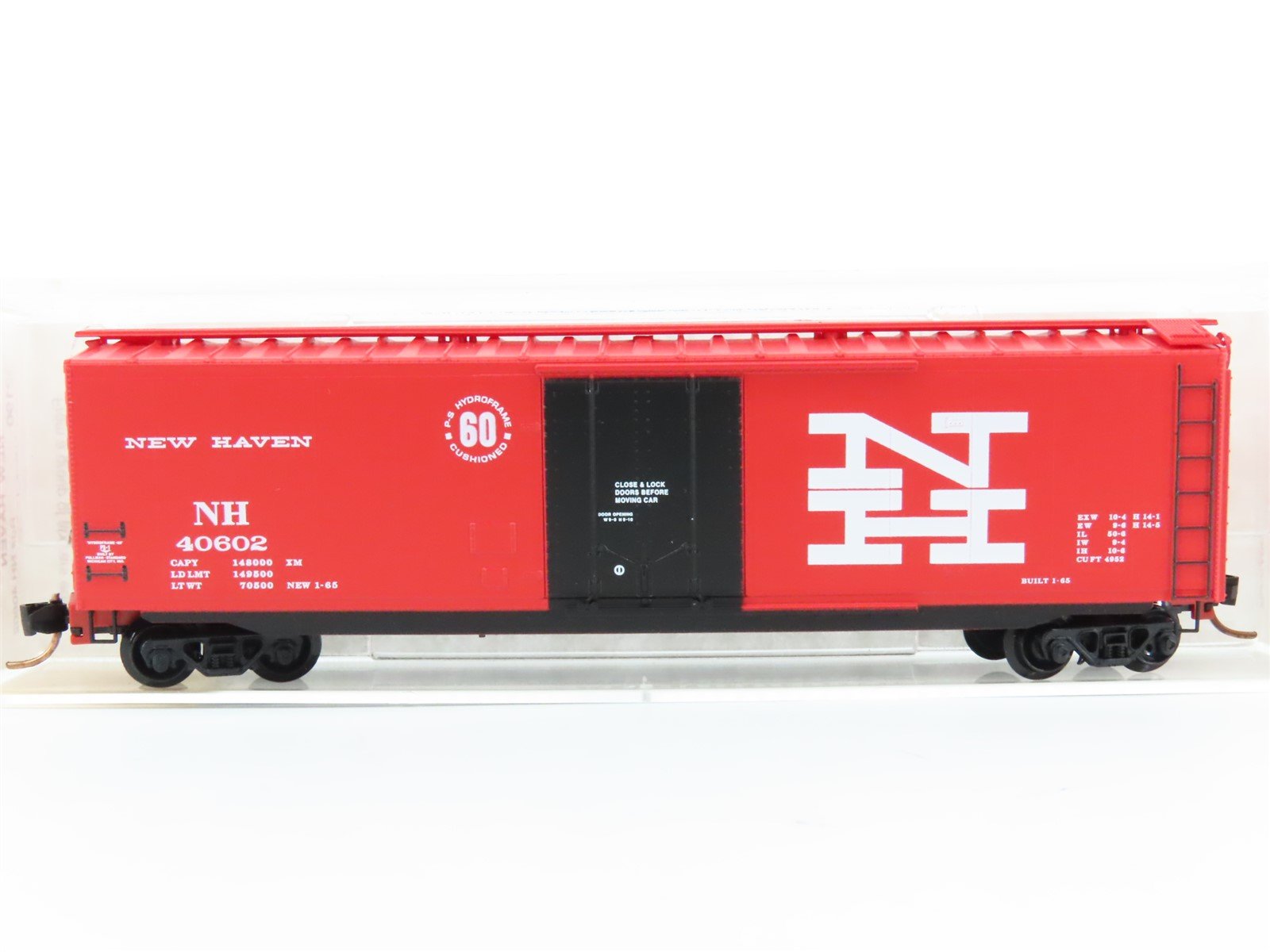 N Scale Micro-Trains MTL 32190 NH New Haven 50' Standard Boxcar #40602