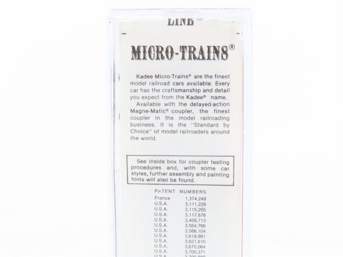 N Scale Micro-Trains MTL/Kadee 32190 NH New Haven 50&#39; Standard Boxcar #40603
