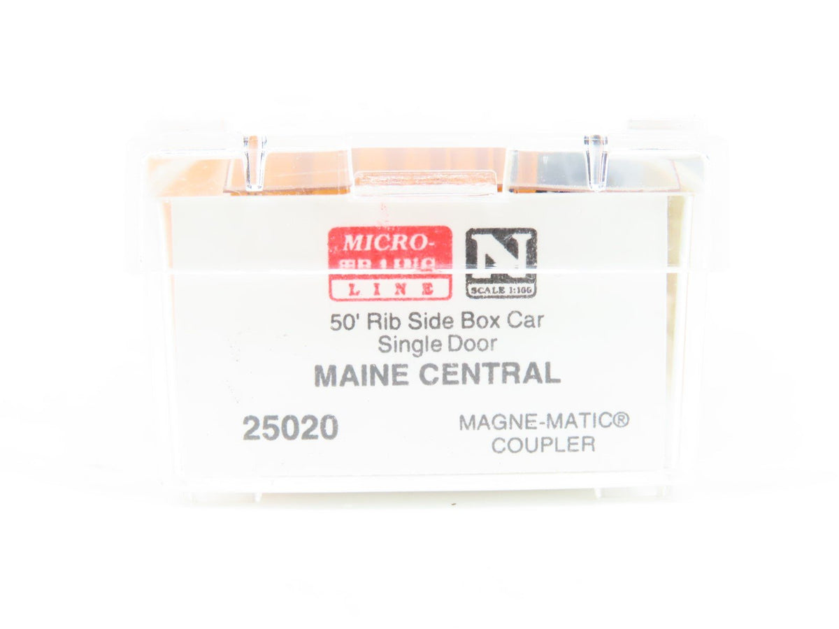N Micro-Trains MTL 25020 MEC Maine Central &quot;Pine Tree Route&quot; 50&#39; Boxcar #31011