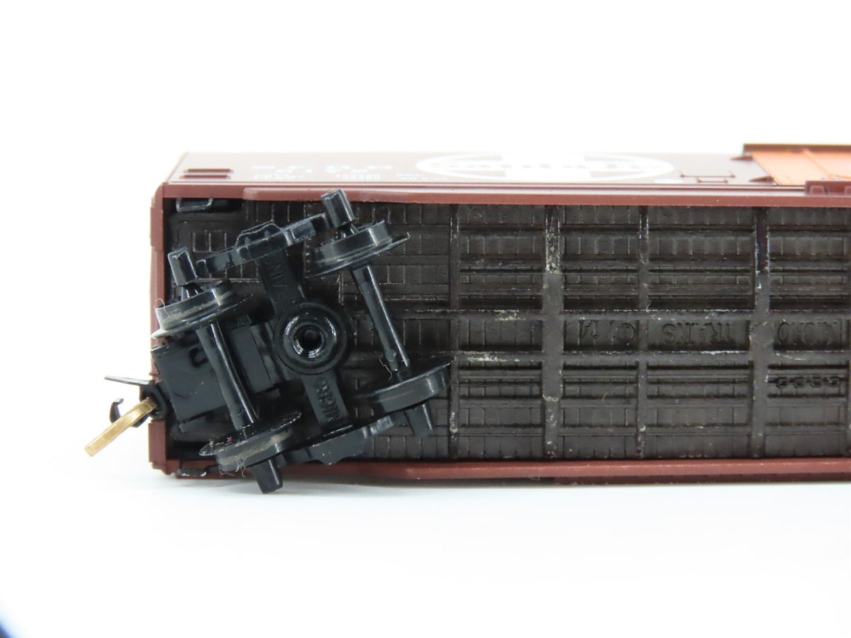 N Micro-Trains MTL 32050/3 SFRB Santa Fe &quot;Santa Fe All The Way&quot; 50&#39; Boxcar #6172