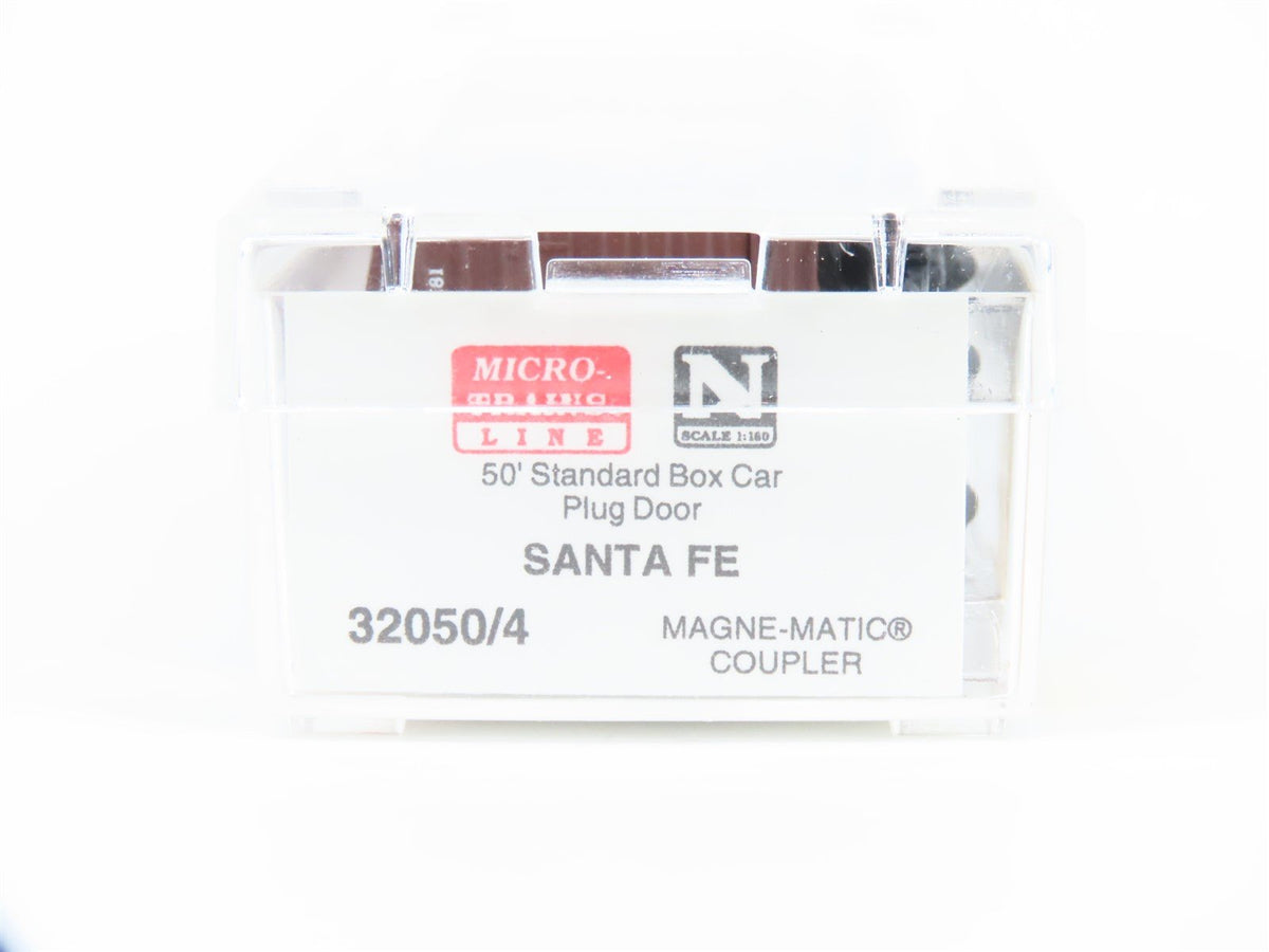 N Micro-Trains MTL 32050/4 SFRB Santa Fe &quot;Santa Fe All The Way&quot; 50&#39; Boxcar #6181
