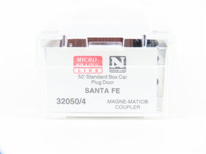 N Micro-Trains MTL 32050/4 SFRB Santa Fe 