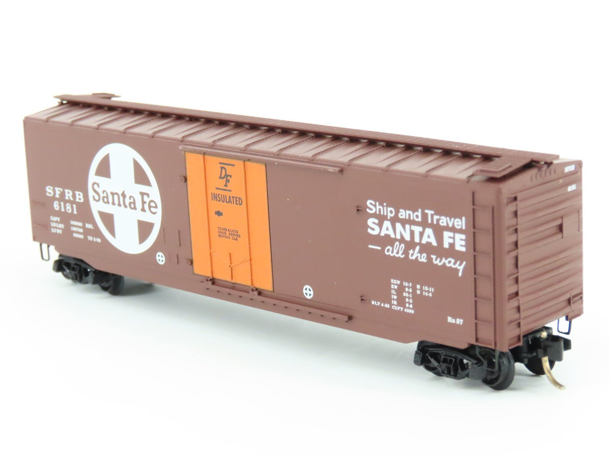 N Micro-Trains MTL 32050/4 SFRB Santa Fe &quot;Santa Fe All The Way&quot; 50&#39; Boxcar #6181