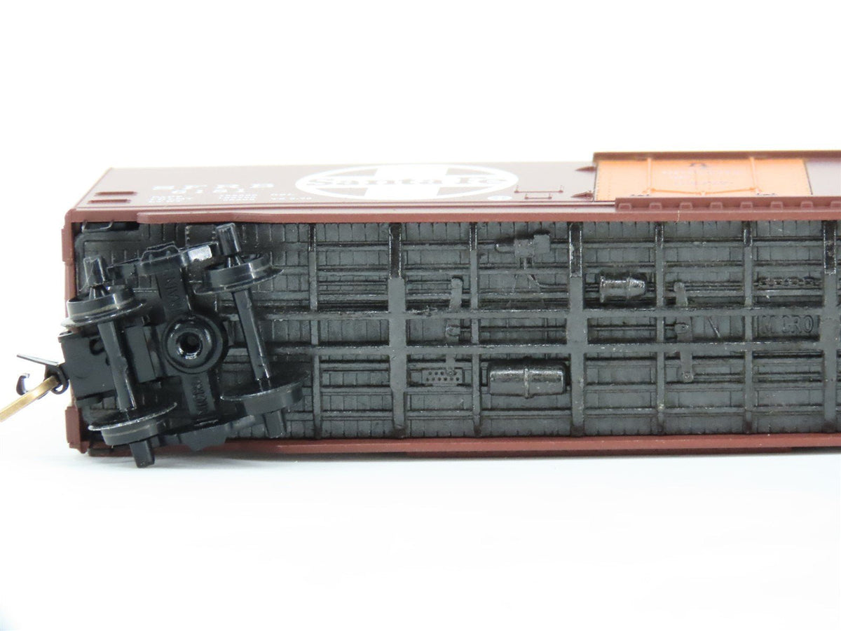 N Micro-Trains MTL 32050/4 SFRB Santa Fe &quot;Santa Fe All The Way&quot; 50&#39; Boxcar #6181