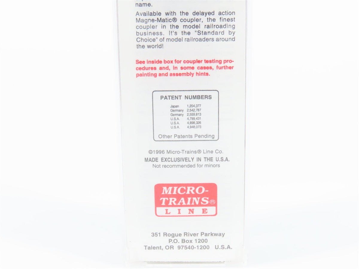 N Micro-Trains MTL 32050/4 SFRB Santa Fe &quot;Santa Fe All The Way&quot; 50&#39; Boxcar #6181