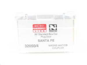 N Micro-Trains MTL 32050/4 SFRB Santa Fe 