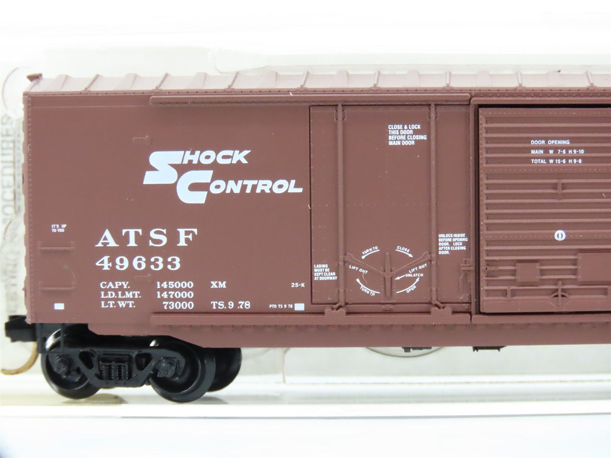N Micro-Trains MTL 76030 ATSF Santa Fe &quot;Shock Control&quot; 50&#39; Boxcar #49633