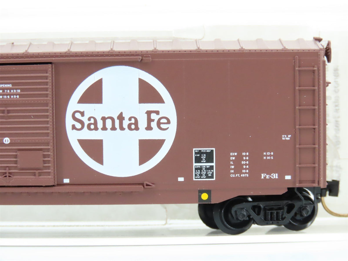 N Micro-Trains MTL 76030 ATSF Santa Fe &quot;Shock Control&quot; 50&#39; Boxcar #49633