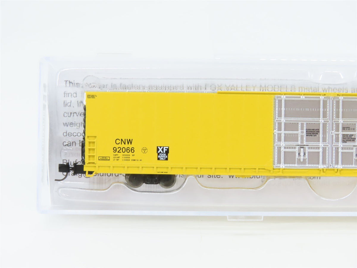 N Bluford Shops 86695 CNW Chicago &amp; North Western 86&#39; Auto Parts Box Car #92066