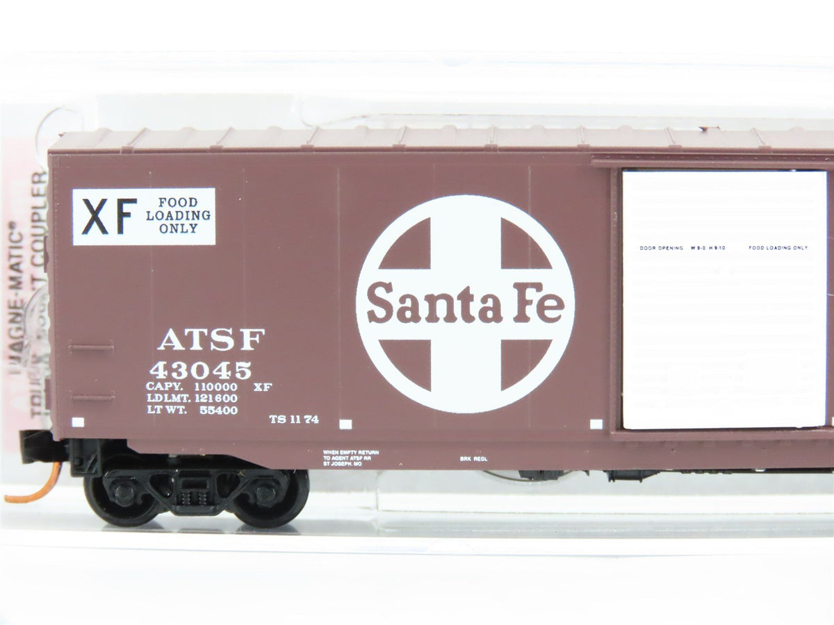 N Micro-Trains MTL 07700260 ATSF Santa Fe 50&#39; Standard Single Door Boxcar #43045