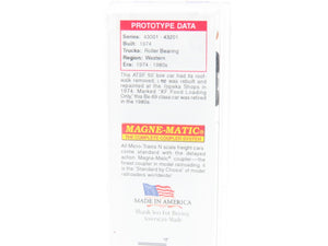 N Micro-Trains MTL 07700260 ATSF Santa Fe 50' Standard Single Door Boxcar #43045