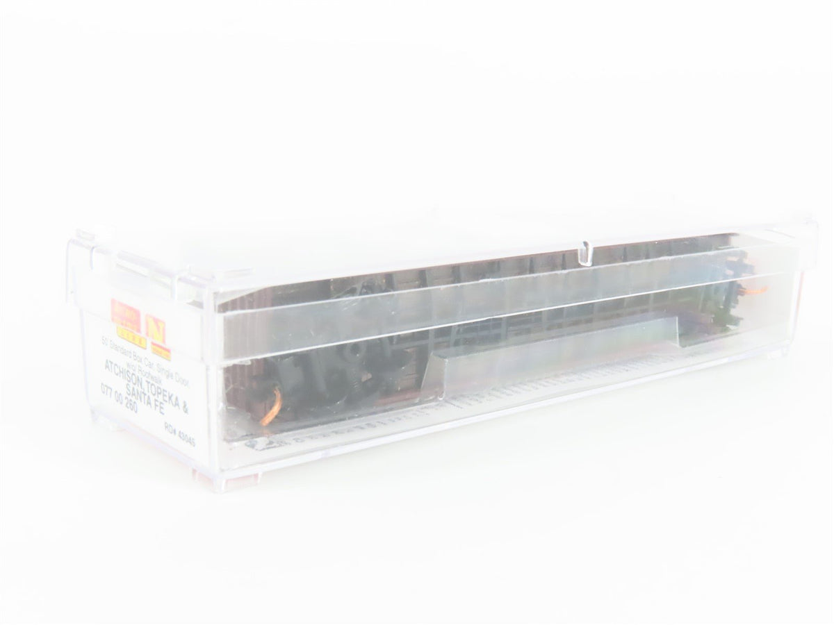 N Micro-Trains MTL 07700260 ATSF Santa Fe 50&#39; Standard Single Door Boxcar #43045