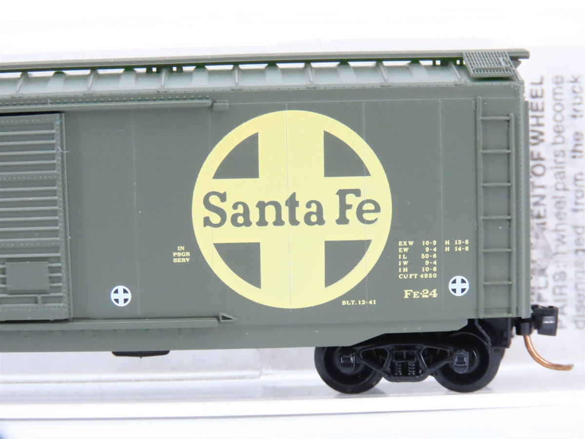N Scale Micro-Trains MTL 34240 ATSF Santa Fe 50&#39; Standard Boxcar #4260