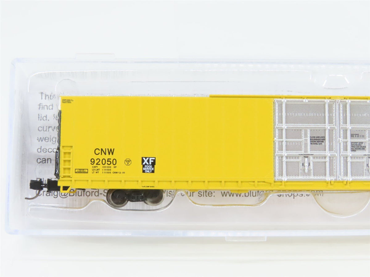 N Bluford Shops 86691 CNW Chicago &amp; North Western 86&#39; Auto Parts Box Car #92050