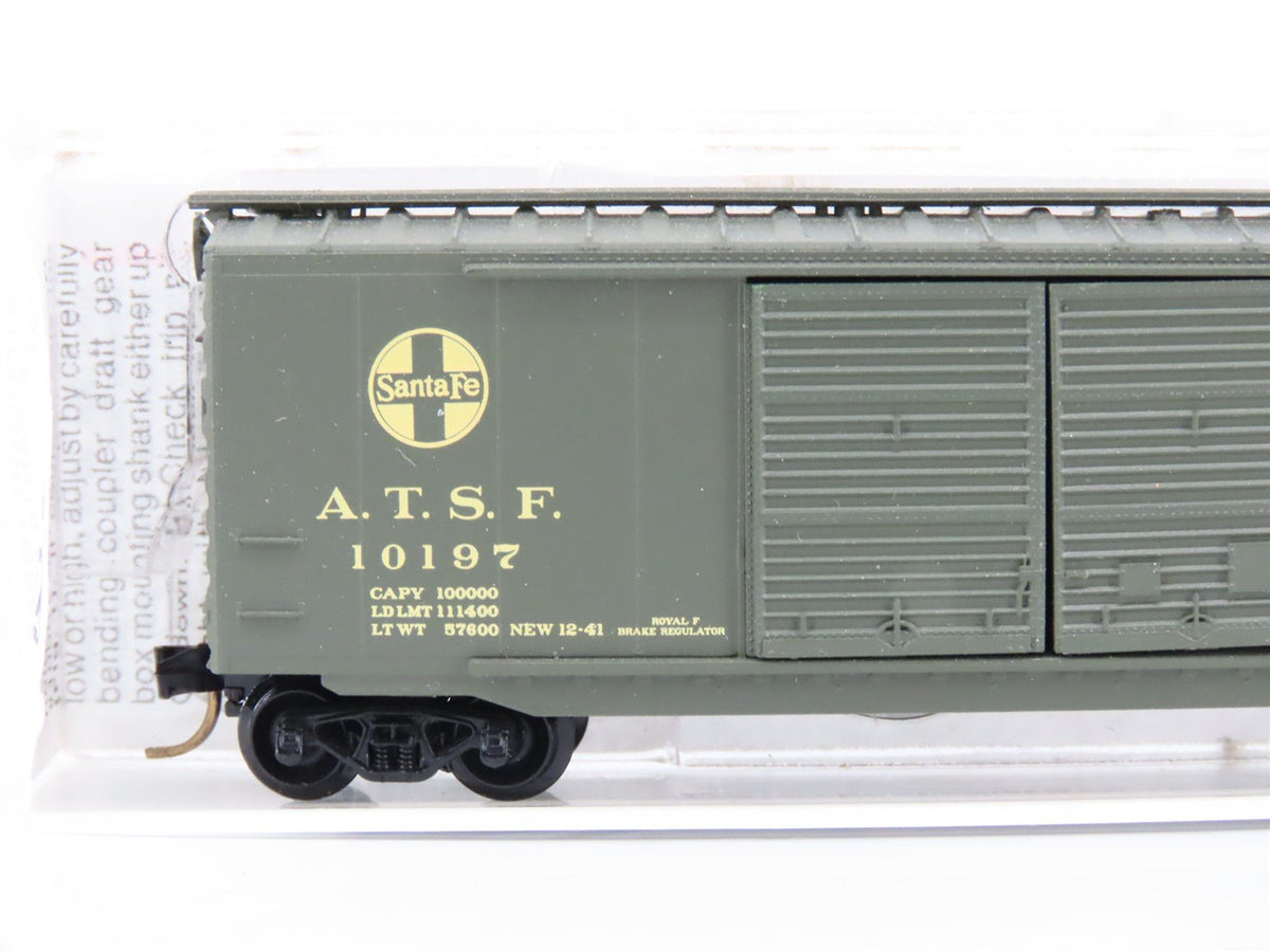 N Micro-Trains MTL 34300 ATSF Santa Fe &quot;Santa Fe All The Way&quot; 50&#39; Boxcar #10197