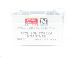 N Micro-Trains MTL 34280 ATSF Santa Fe 