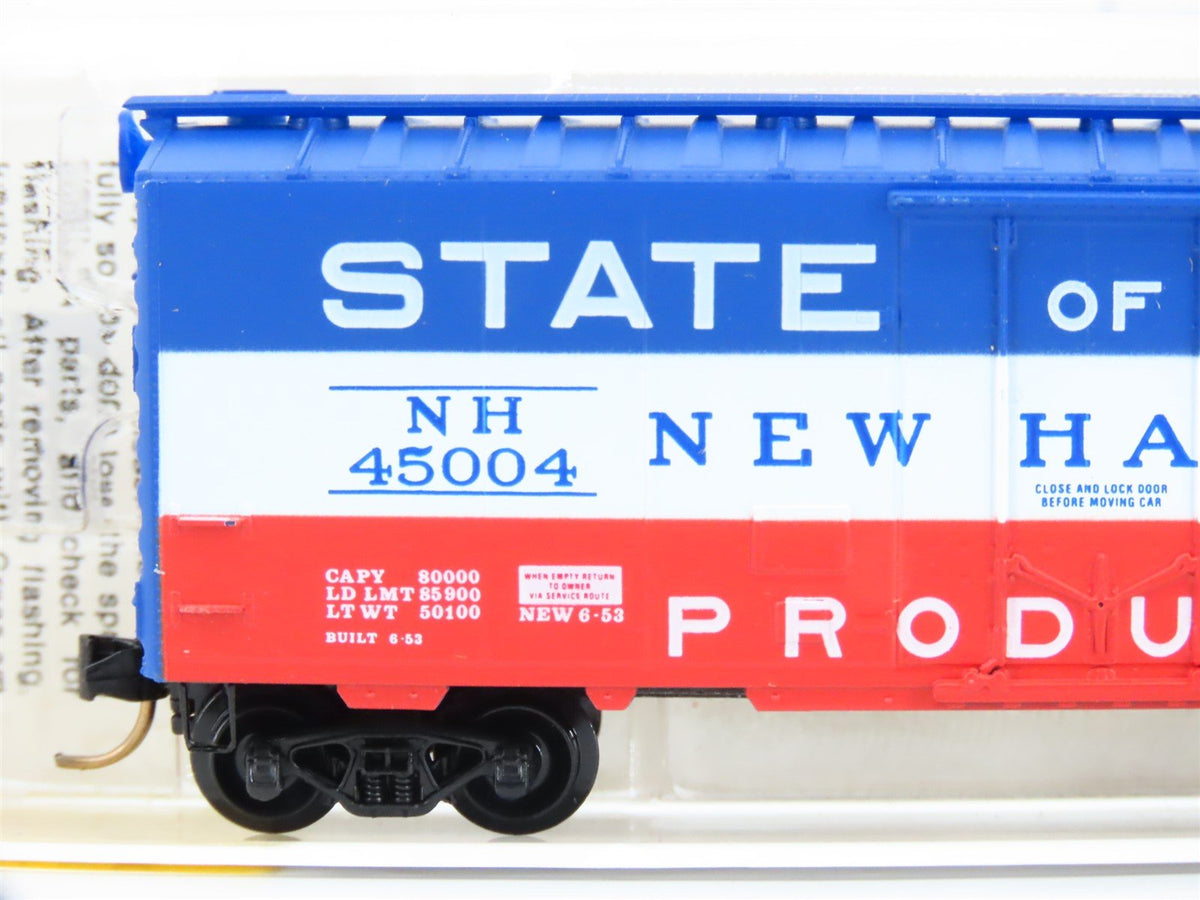 N Scale Micro-Trains MTL 21160 NH State of Maine 40&#39; Standard Boxcar #45004