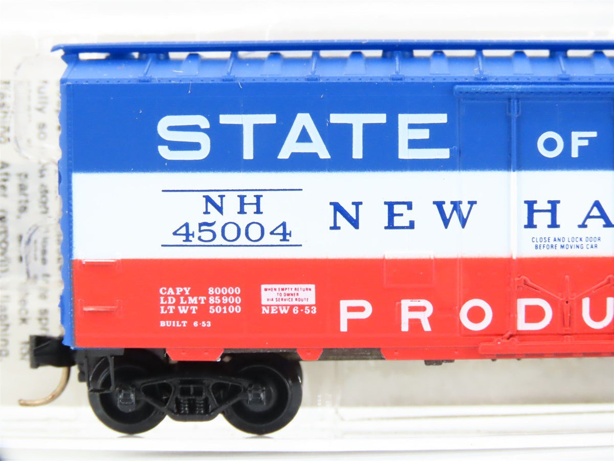 N Scale Micro-Trains MTL 21160 NH State of Maine 40&#39; Standard Boxcar #45004