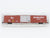 N Scale Bluford Shops 86411 MILW Milwaukee Road 86' Auto Parts Box Car #4980