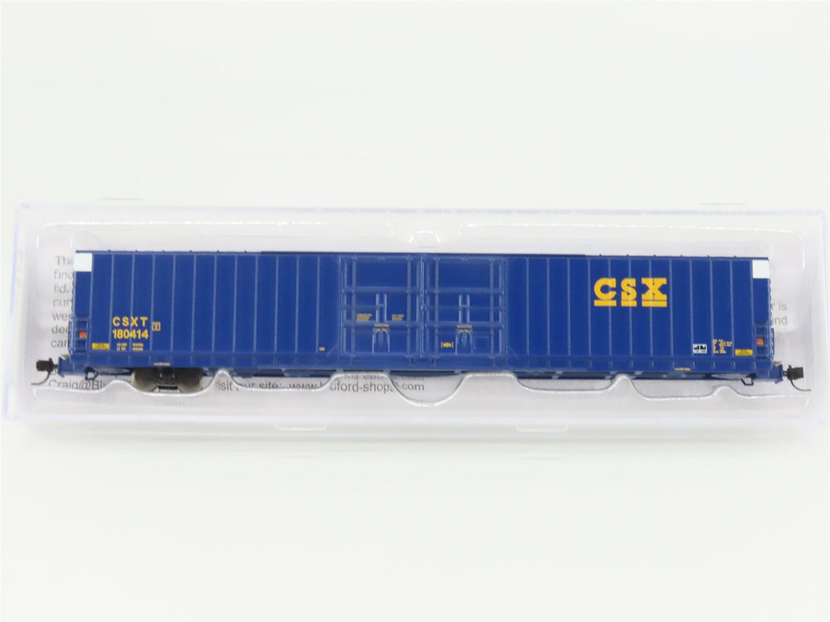 N Scale Bluford Shops 86625 CSXT 86&#39; Auto Parts Box Car #180414