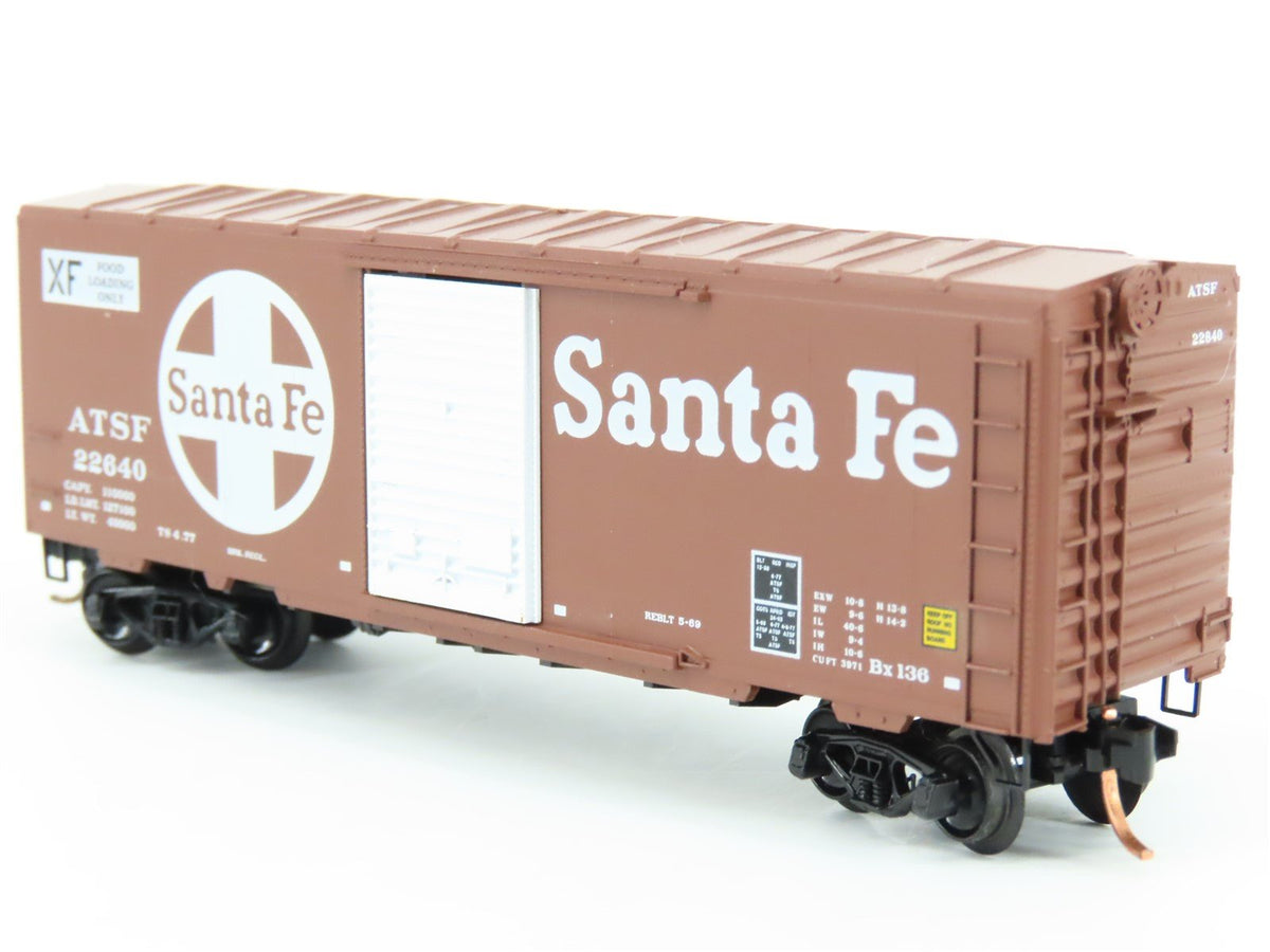 N Scale Micro-Trains MTL 73010 ATSF Santa Fe 40&#39; Standard Boxcar #22640
