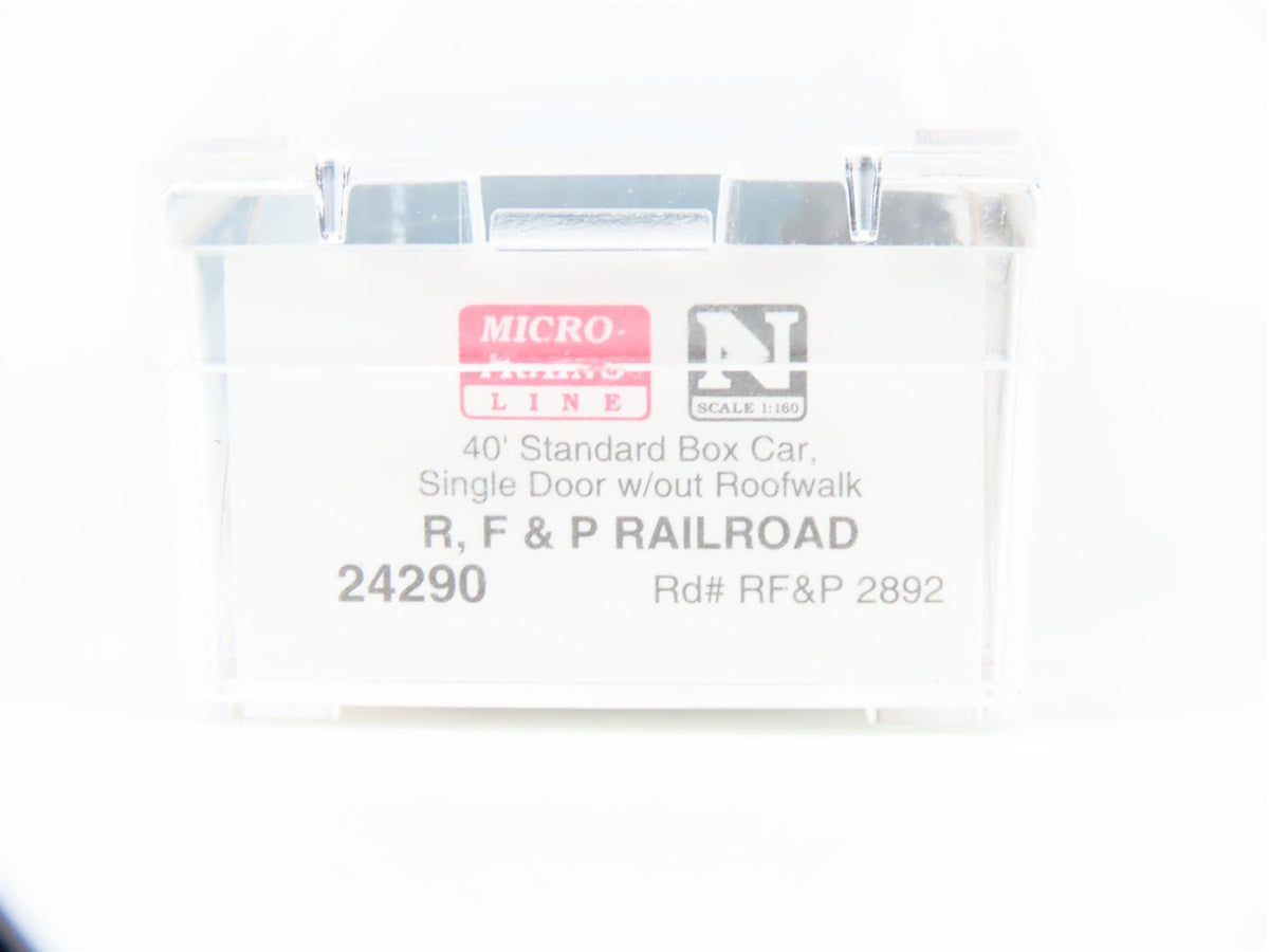 N Scale Micro-Trains MTL 24290 RF&amp;P &quot;Linking North &amp; South&quot; 40&#39; Boxcar #2892