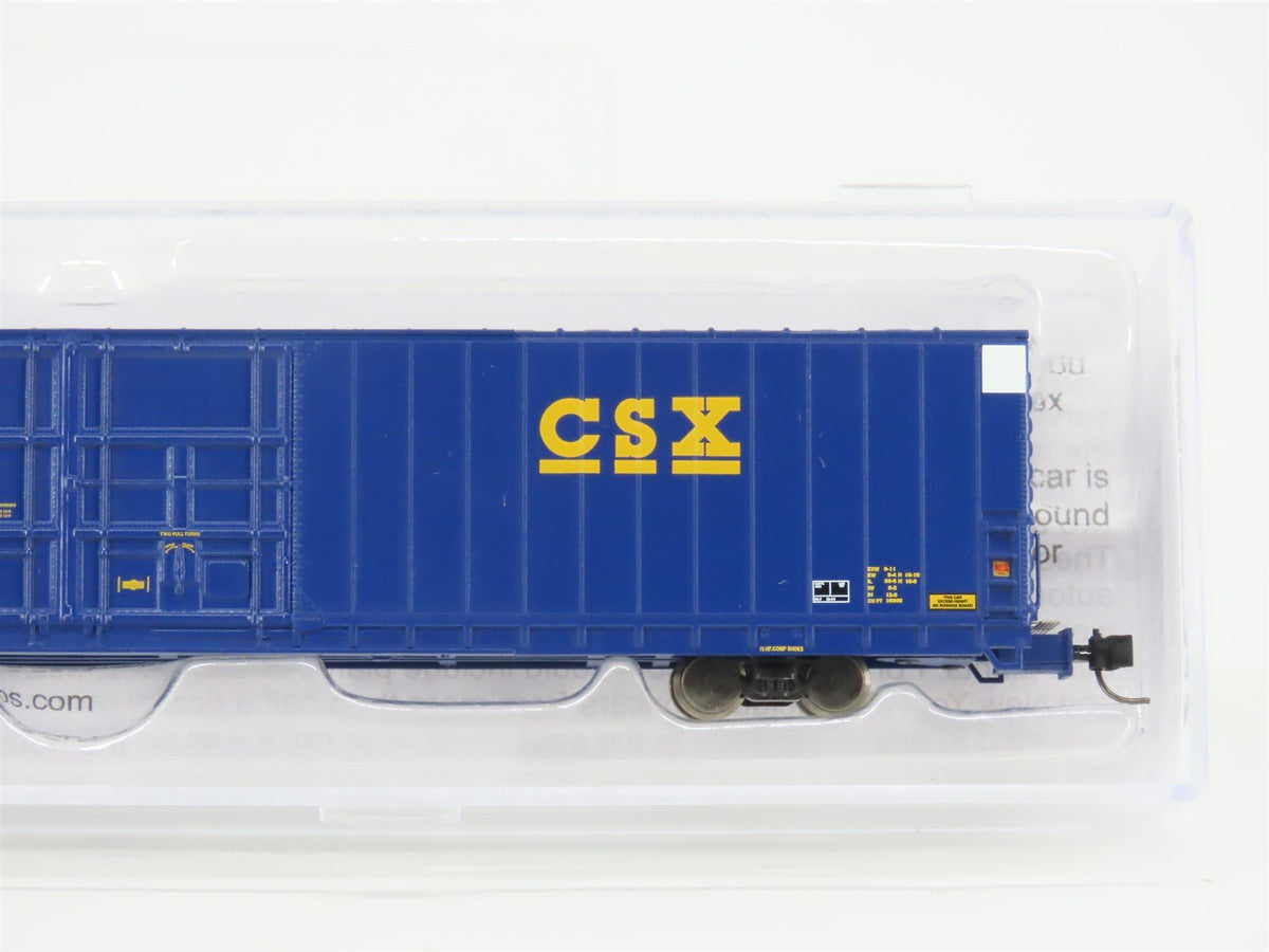 N Scale Bluford Shops 86620 CSXT 86&#39; Auto Parts Box Car #180402