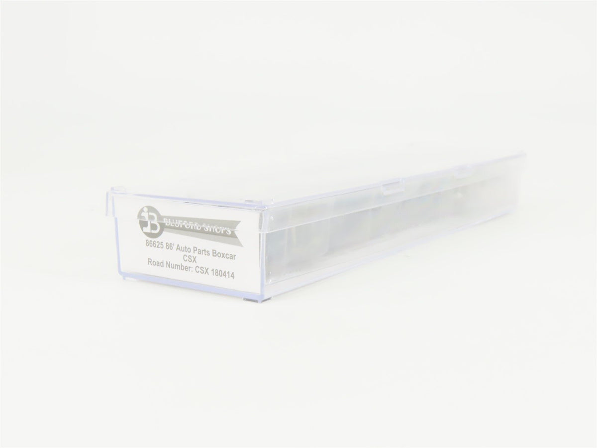 N Scale Bluford Shops 86625 CSXT 86&#39; Auto Parts Box Car #180414