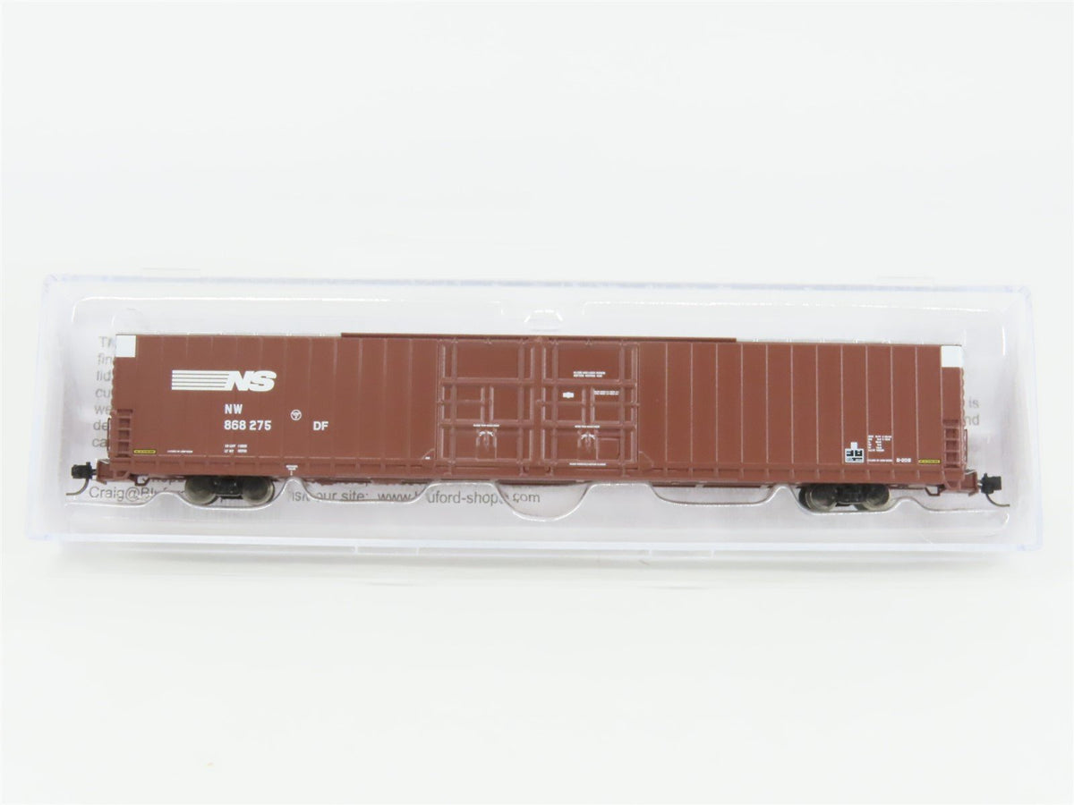 N Scale Bluford Shops 86675 NW NS Norfolk Southern 86&#39; Auto Parts Box Car 868275