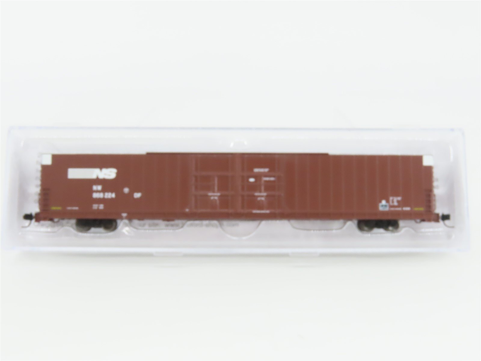 N Scale Bluford Shops 86670 NW NS Norfolk Southern 86' Auto Parts Box Car 868224