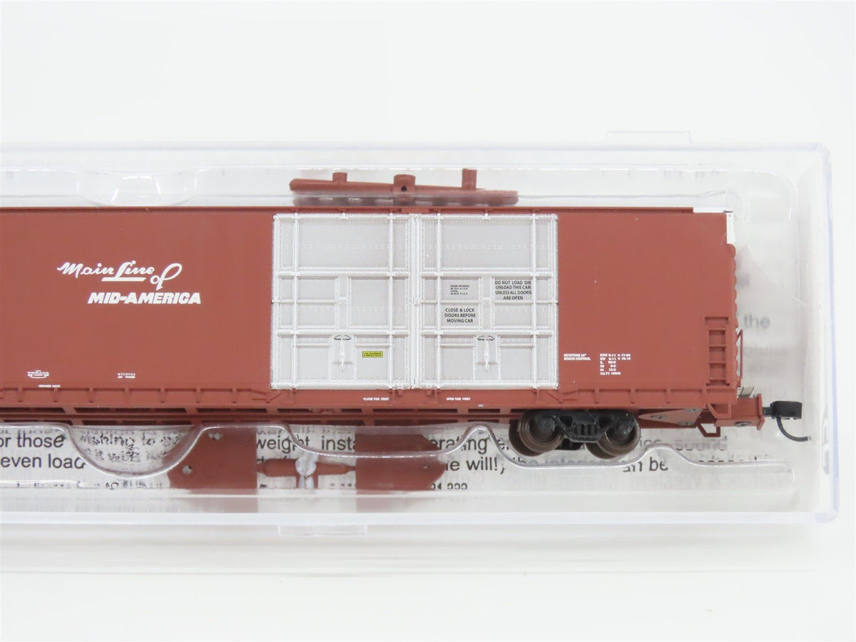 N Scale Bluford Shops 87211 IC Illinois Central 86&#39; Auto Parts Box Car #43985