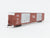 N Scale Bluford Shops 87211 IC Illinois Central 86' Auto Parts Box Car #43985