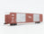 N Scale Bluford Shops 87211 IC Illinois Central 86' Auto Parts Box Car #43985