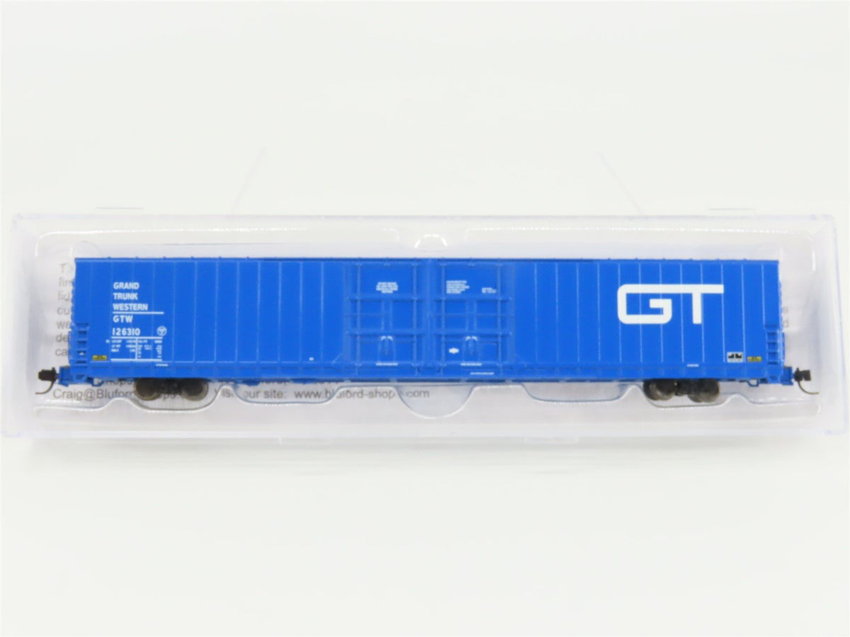 N Bluford Shops 86650 GTW Grand Trunk Western 86&#39; Auto Parts Box Car #126310