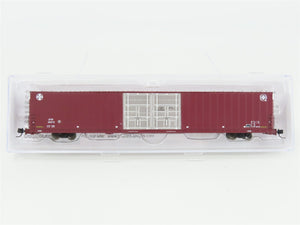 N Scale Bluford Shops 86600 ATSF Santa Fe Railroad 86' Auto Parts Box Car #36672