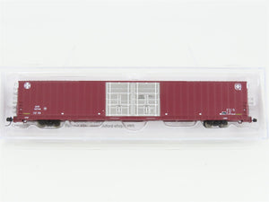 N Scale Bluford Shops 86601 ATSF Santa Fe Railroad 86' Auto Parts Box Car #36706