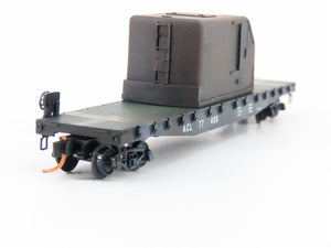 N Micro-Trains MTL 04544350 ACL Atlantic Coast Line 50' Flatcar #77409 WEATHERED