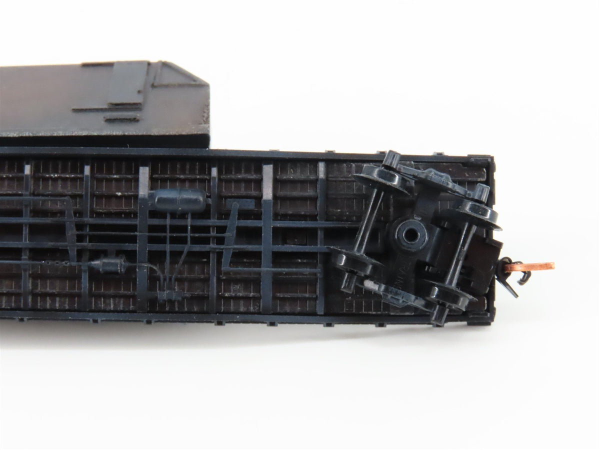 N Micro-Trains MTL 04544350 ACL Atlantic Coast Line 50&#39; Flatcar #77409 WEATHERED