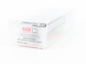 N Micro-Trains MTL 04544350 ACL Atlantic Coast Line 50' Flatcar #77409 WEATHERED