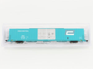 N Scale Bluford Shops 86701 PC Penn Central 86' Auto Parts Box Car #237544