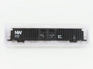 N Scale Bluford Shops 86665 NW Norfolk & Western 86' Auto Parts Box Car #355107