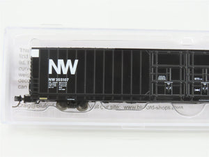 N Scale Bluford Shops 86665 NW Norfolk & Western 86' Auto Parts Box Car #355107