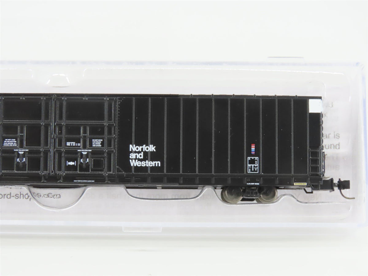 N Scale Bluford Shops 86665 NW Norfolk &amp; Western 86&#39; Auto Parts Box Car #355107