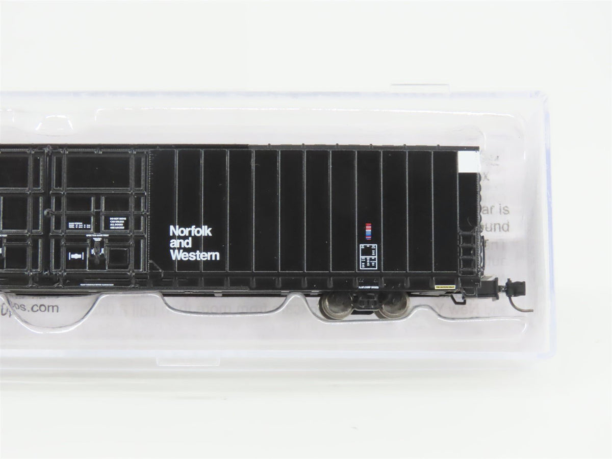N Scale Bluford Shops 86661 NW Norfolk &amp; Western 86&#39; Auto Parts Box Car #355181