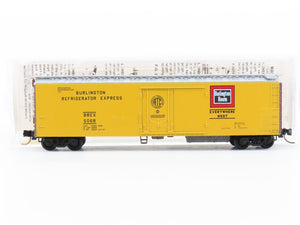 N Micro-Trains MTL/Kadee 69040 BREX Burlington Route 51' Steel Mech Reefer #5068